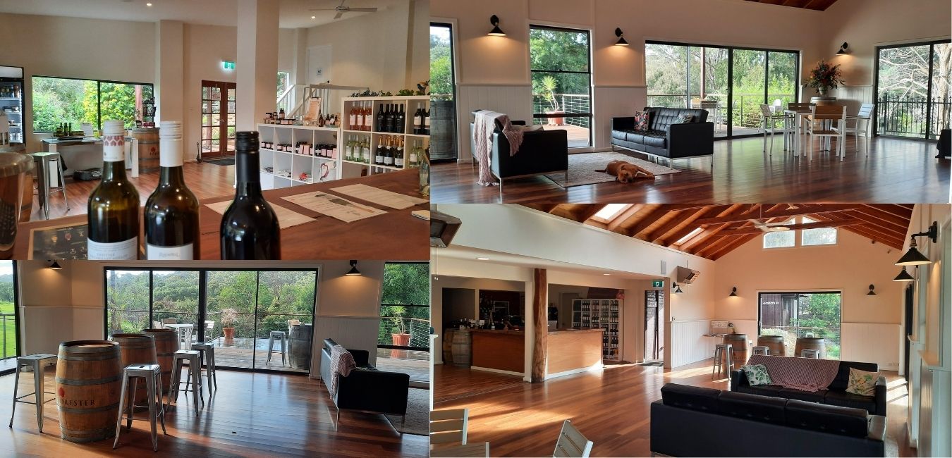 Rivendell's beautiful wooden cellar door and function centre overlooks the gardens