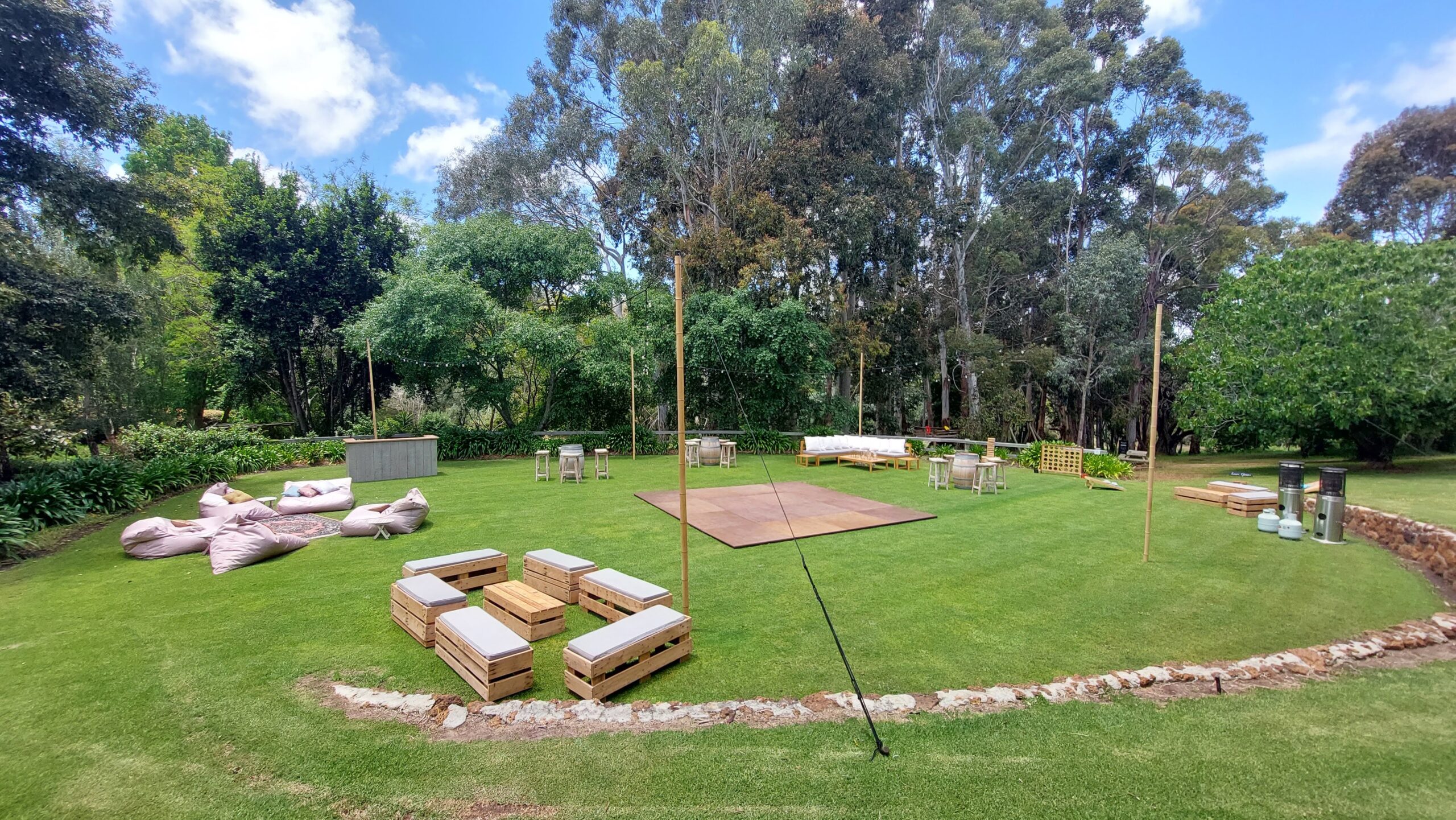 Open Air Receptions at Rivendell Winery