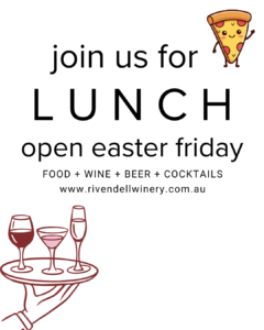 Easter Friday Lunch at Rivendell Winery